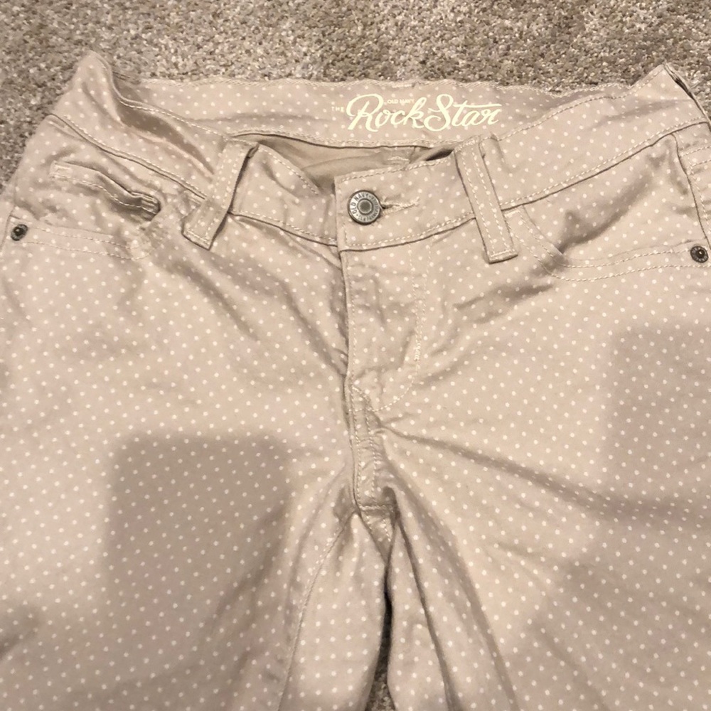 Ankle rockstar Old Navy summer pants.